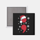 Suicide Prevention Awareness Santa Claus Hat Magneet (Voorkant / Achterkant)