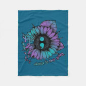 Suicide Prevention Awareness Shirt Choose To Keep  Fleece Deken (Voorkant)
