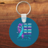 Suicide-prevention Awareness-sitive-motivational-s Sleutelhanger (Voorkant)