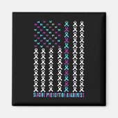 Suicide Prevention Awareness Survivor Support Amer Magneet (Voorkant)