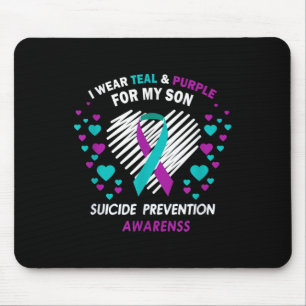 Suicide Prevention Awareness T-shirt _ Ik Draag Bl Muismat