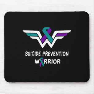 Suicide Prevention Awareness Warrior Paarse & Muismat