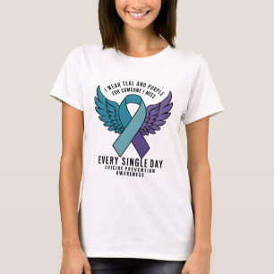 Suicide Prevention Awareness Week I Draag Blauwgro T-shirt