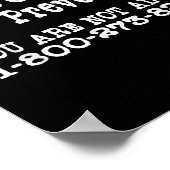 Suicide Prevention Hashtag Tshirt _ Geestelijke Ge Poster (Hoek)