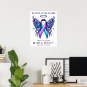 Suicide Prevention Memorial Funeral Welcome Sign Poster (Thuiskantoor)