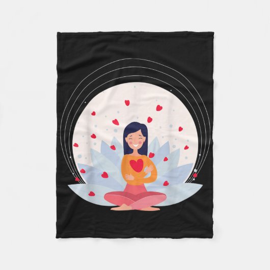 Suicide Prevention - Mental Health Awareness 8  Fleece Deken (Voorkant)