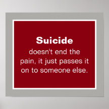 Suïcide Prevention Quote