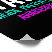 Suicide Prevention Semicolon Mental Health Act Poster (Hoek)