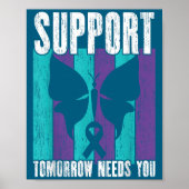 Suicide Prevention Suprt Tomorrow _ I For Suprters Poster (Voorkant)