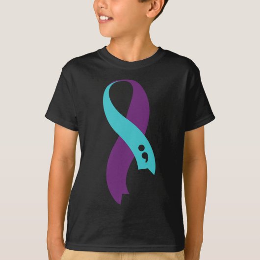 Suicide Prevention Survivor Ribbon Pro-Life Top (Voorkant)