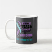 Suicide Prevention Wear Teal Purple Someone Meant  Koffiemok (Links)