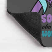 Suicide Prevention Wear Teal Purple Someone Meant  Muismat (Hoek)