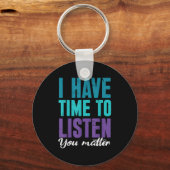 Suicide Prevention You _ I For Suprters Sleutelhanger (Voorkant)