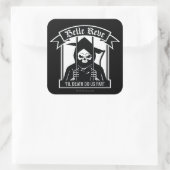 Suicide Squad | Afbeelding van Belle Reve Reaper Vierkante Sticker (Tas)