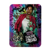 Suicide Squad | Amanda Waller Character Graffiti Magneet (Verticaal)