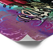 Suicide Squad | Amanda Waller Character Graffiti Poster (Hoek)