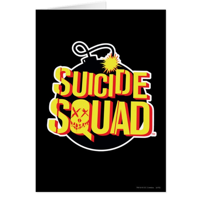 Suicide Squad | Bomb-Logo (Voorkant)