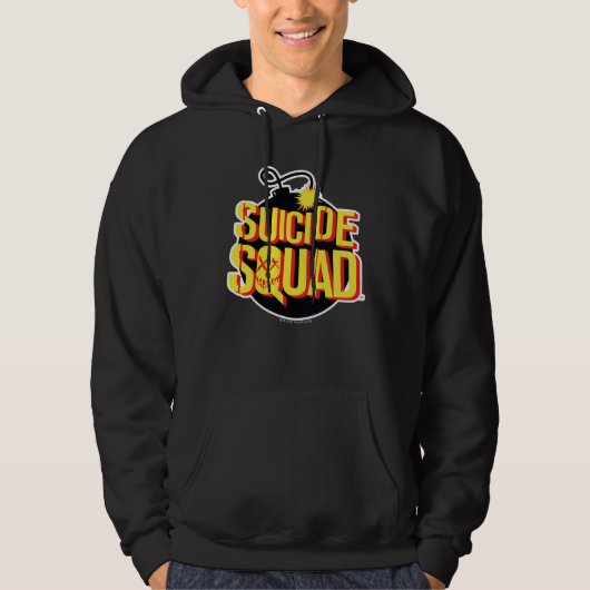 Suicide Squad | Bomb Logo 2 Hoodie (Voorkant)