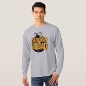 Suicide Squad | Bomb Logo 3 T-shirt (Voorkant volledig)