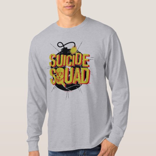 Suicide Squad | Bomb Logo 3 T-shirt (Voorkant)