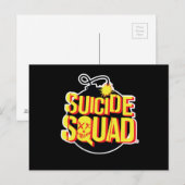 Suicide Squad | Bomb-Logo Briefkaart (Voorkant / Achterkant)