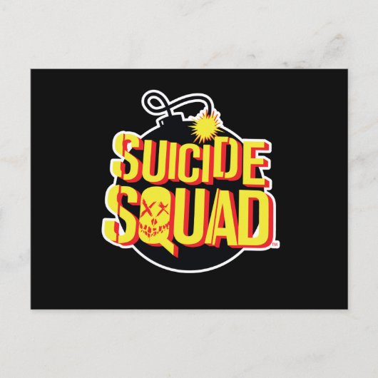Suicide Squad | Bomb-Logo Briefkaart (Voorkant)