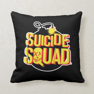 Suicide Squad   Bomb-Logo Kussen