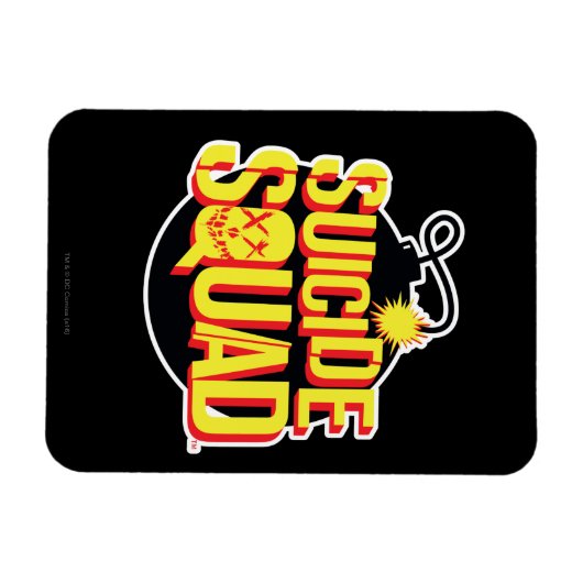 Suicide Squad | Bomb-Logo Magneet (Horizontaal)