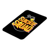 Suicide Squad | Bomb-Logo Magneet (Linkerzijde)