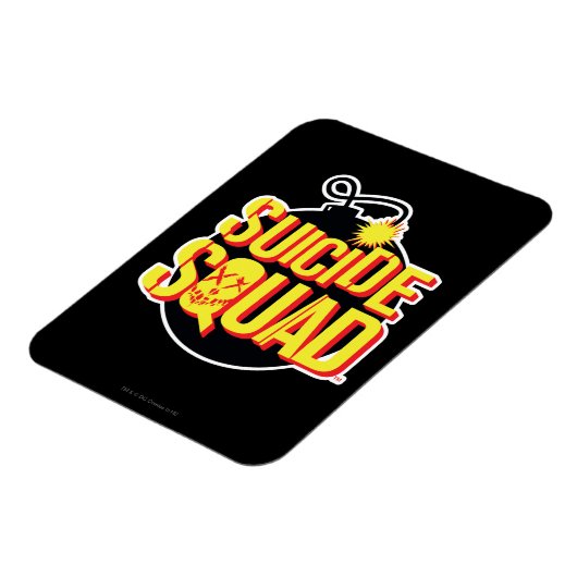 Suicide Squad | Bomb-Logo Magneet (Linkerzijde)