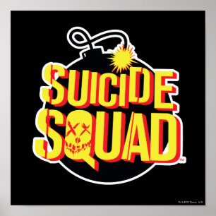 Suicide Squad   Bomb-Logo Poster