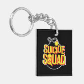 Suicide Squad | Bomb-Logo Sleutelhanger (Voorkant Links)