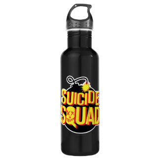 Suicide Squad | Bomb-Logo Waterfles