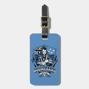 Suicide Squad   Boomerang Badge Bagagelabel