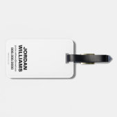 Suicide Squad | Boomerang Badge Bagagelabel (Achterkant horizontaal)