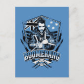 Suicide Squad | Boomerang Badge Briefkaart (Voorkant)