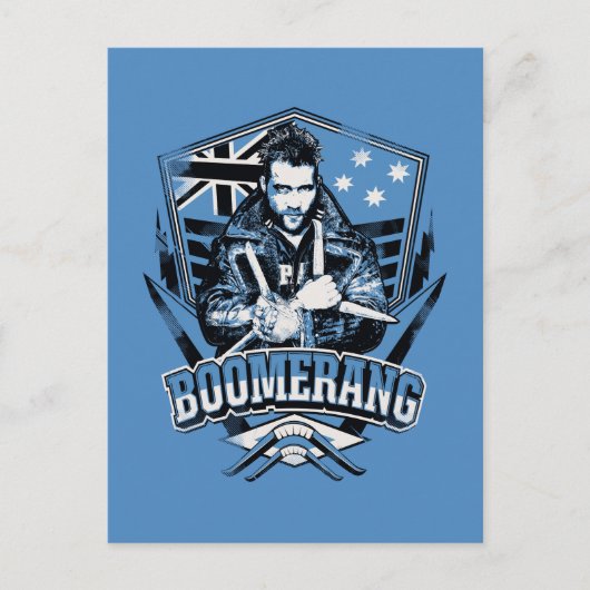 Suicide Squad | Boomerang Badge Briefkaart (Voorkant)