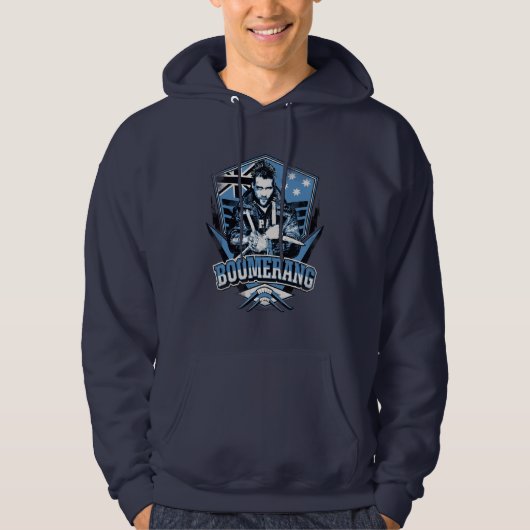 Suicide Squad | Boomerang Badge Hoodie (Voorkant)