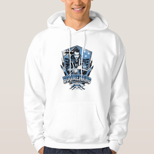 Suicide Squad | Boomerang Badge Hoodie (Voorkant)