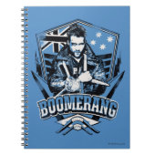 Suicide Squad | Boomerang Badge Notitieboek (Voorkant)