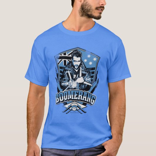 Suicide Squad | Boomerang Badge T-shirt (Voorkant)