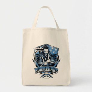 Suicide Squad   Boomerang Badge Tote Bag
