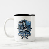 Suicide Squad | Boomerang Badge Tweekleurige Koffiemok (Links)