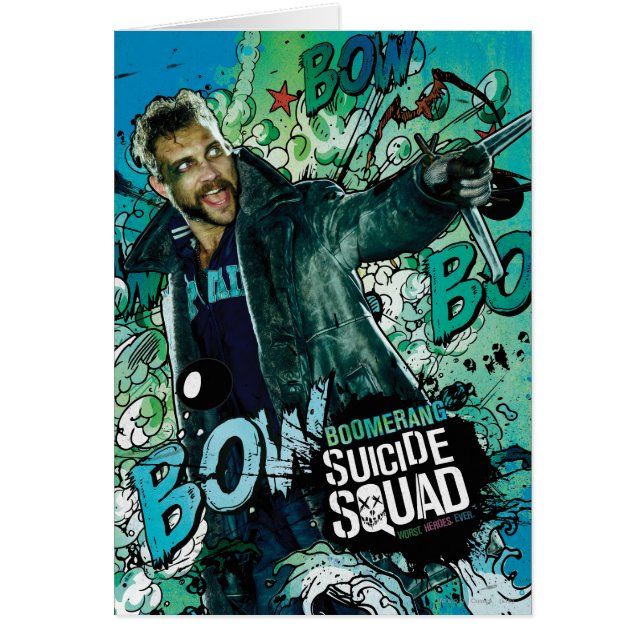 Suicide Squad | Boomerang Character Graffiti (Voorkant)