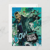 Suicide Squad | Boomerang Character Graffiti Briefkaart (Voorkant / Achterkant)
