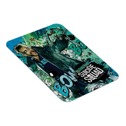 Suicide Squad | Boomerang Character Graffiti Magneet (Rechterzijde)