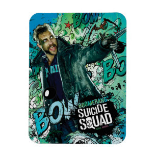 Suicide Squad   Boomerang Character Graffiti Magneet
