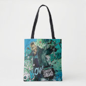 Suicide Squad | Boomerang Character Graffiti Tote Bag (Voorkant)