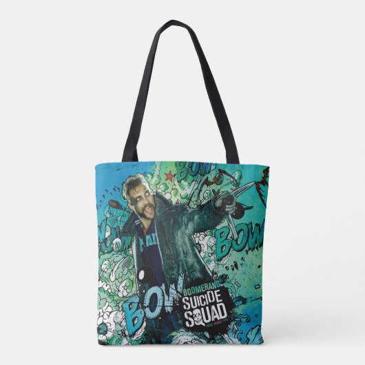 Suicide Squad | Boomerang Character Graffiti Tote Bag (Achterkant)