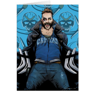 Suicide Squad Boomerang Comic Book Art